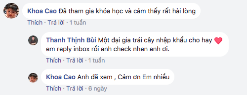feedback anh Khoa