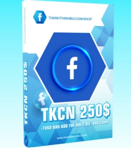 TKCN 250$ -7USD cung cấp đến người dùng 1 tài khoản và 1 VIA 