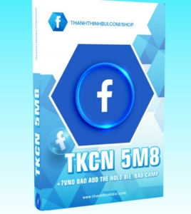 TKCN 5M8 +7VND gồm 1 tài khoản và 1 VIA