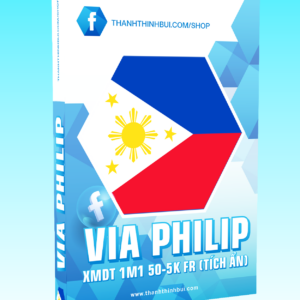 VIA PHILIP XMDT 1M1 50-5K FR (tích ẩn) được đăng ký sử dụng tại Philippines