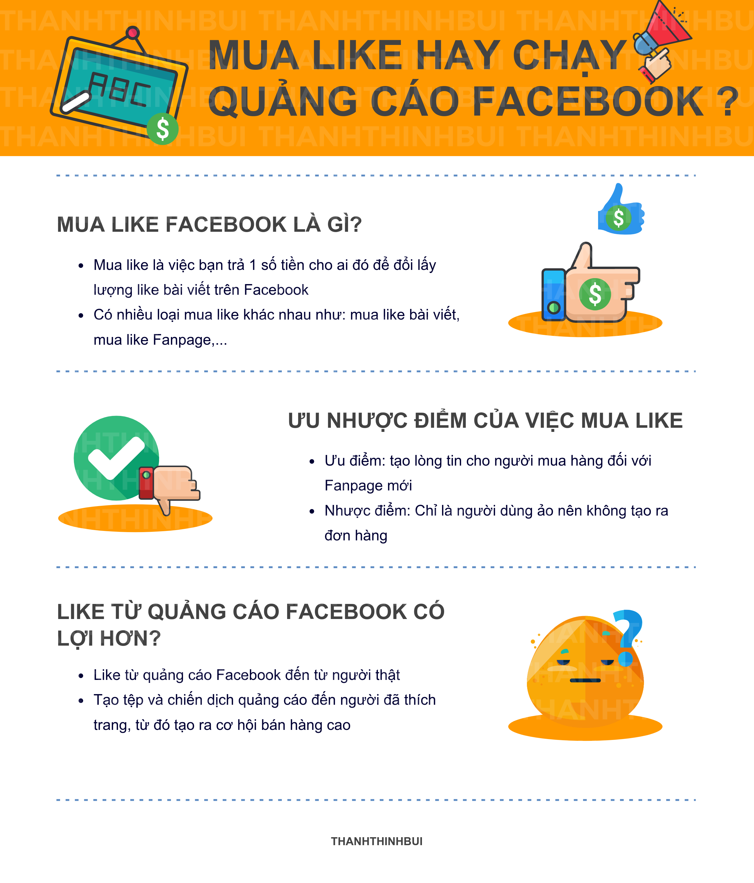 N n mua like facebook hay n n ch y qu ng c o facebook