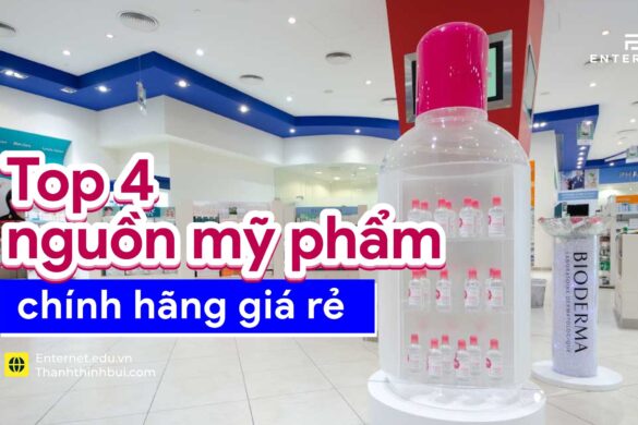 Top 4 nguồn mỹ phẩm chính hãng giá sỉ chất lượng