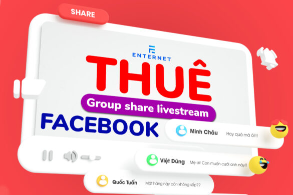 Thuê group share livestream Facebook