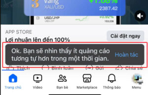 Hoàn tất ẩn quảng cáo Facebook