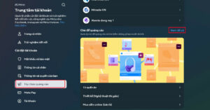 Tuỳ chọn chủ đề quảng cáo Facebook