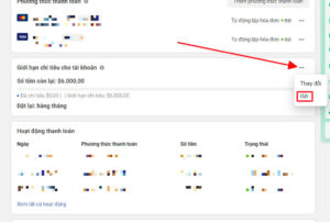 Gỡ giới hạn chi tiêu quảng cáo Facebook
